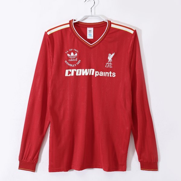 Liverpool 1986/87 Home Mangas L.