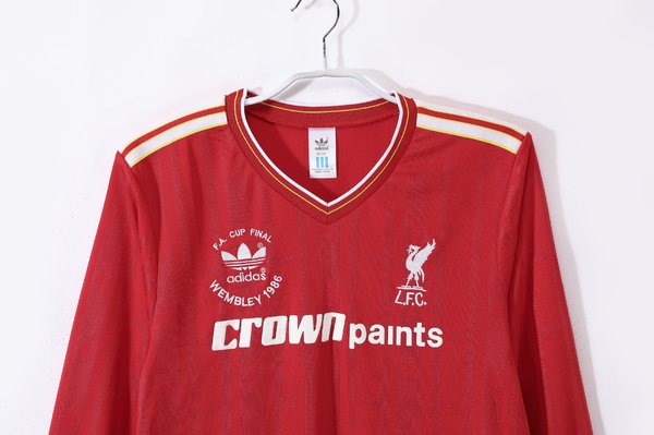 Liverpool 1986/87 Home Mangas L.
