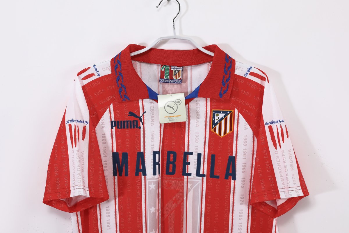 Atletico de Madrid 1995/1996 Home - 3