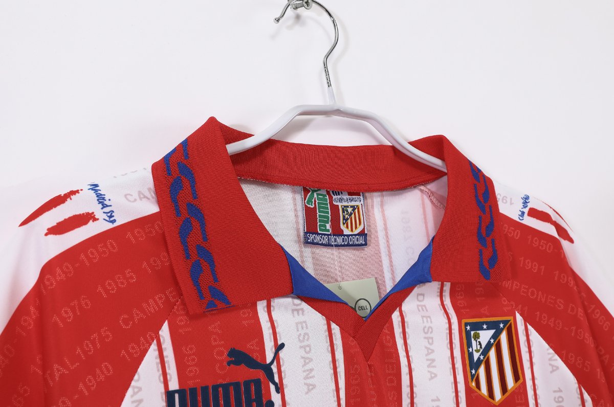Atletico de Madrid 1995/1996 Home - 6