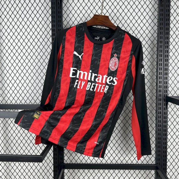 Milan 2025/2026 Home Mangas L.
