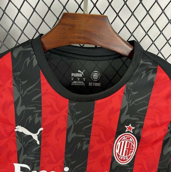 Milan 2025/2026 Home Mangas L.