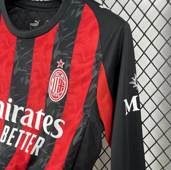 Milan 2025/2026 Home Mangas L.