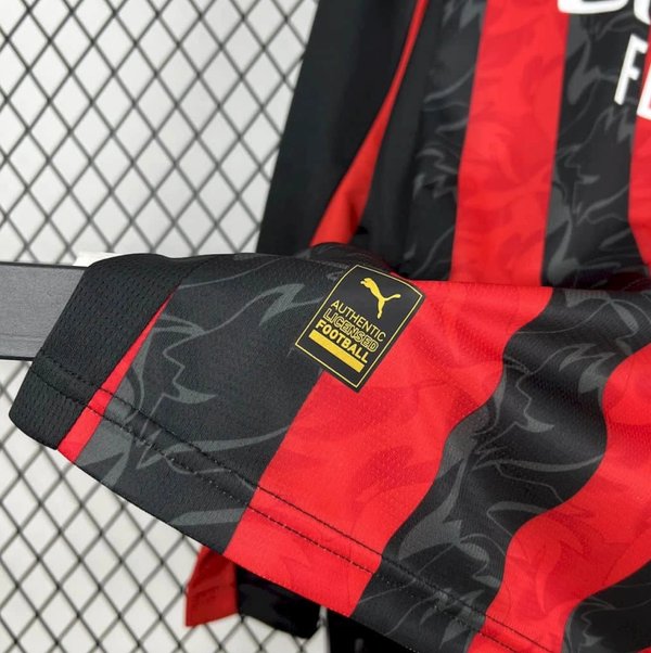 Milan 2025/2026 Home Mangas L.