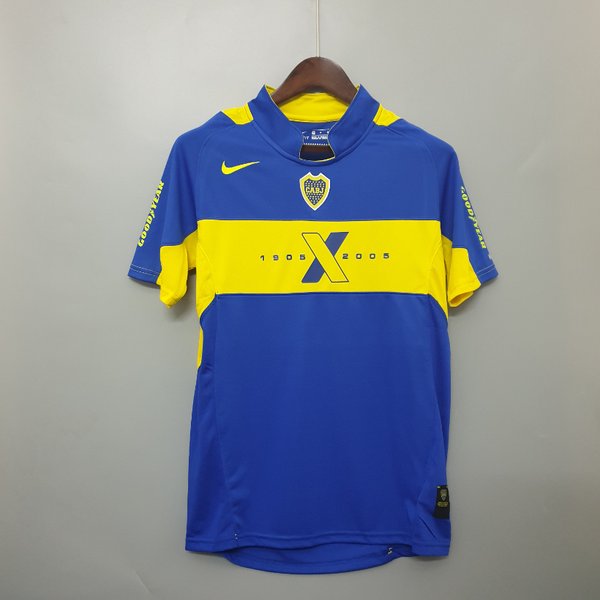 Boca Juniors 2005 Home Aniversario 100