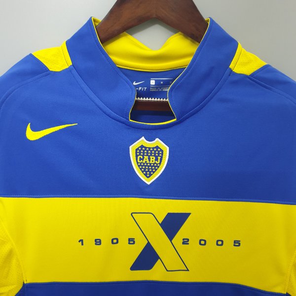 Boca Juniors 2005 Home Aniversario 100