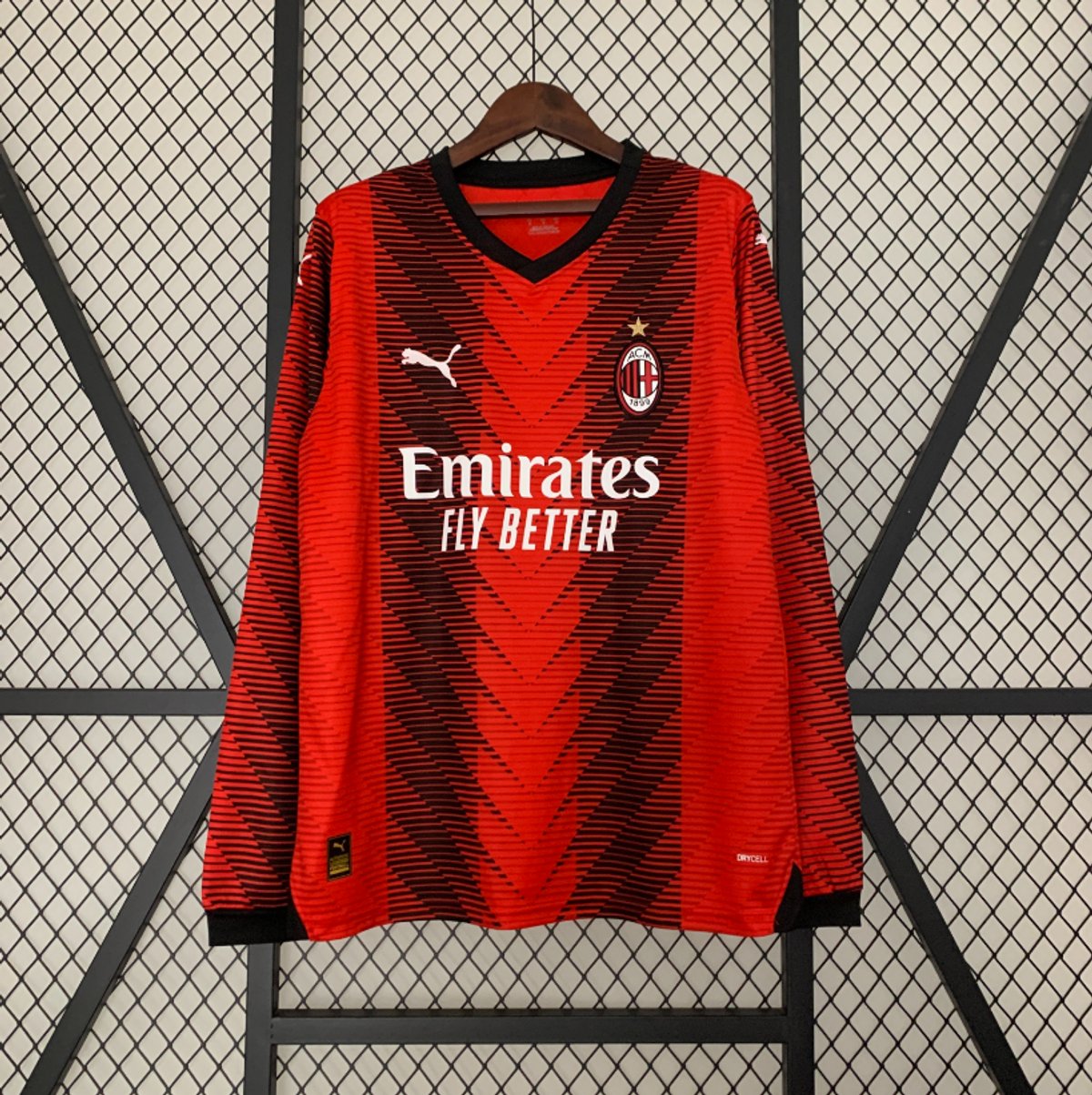 Milan 2023/2024 Home Mangas Largas