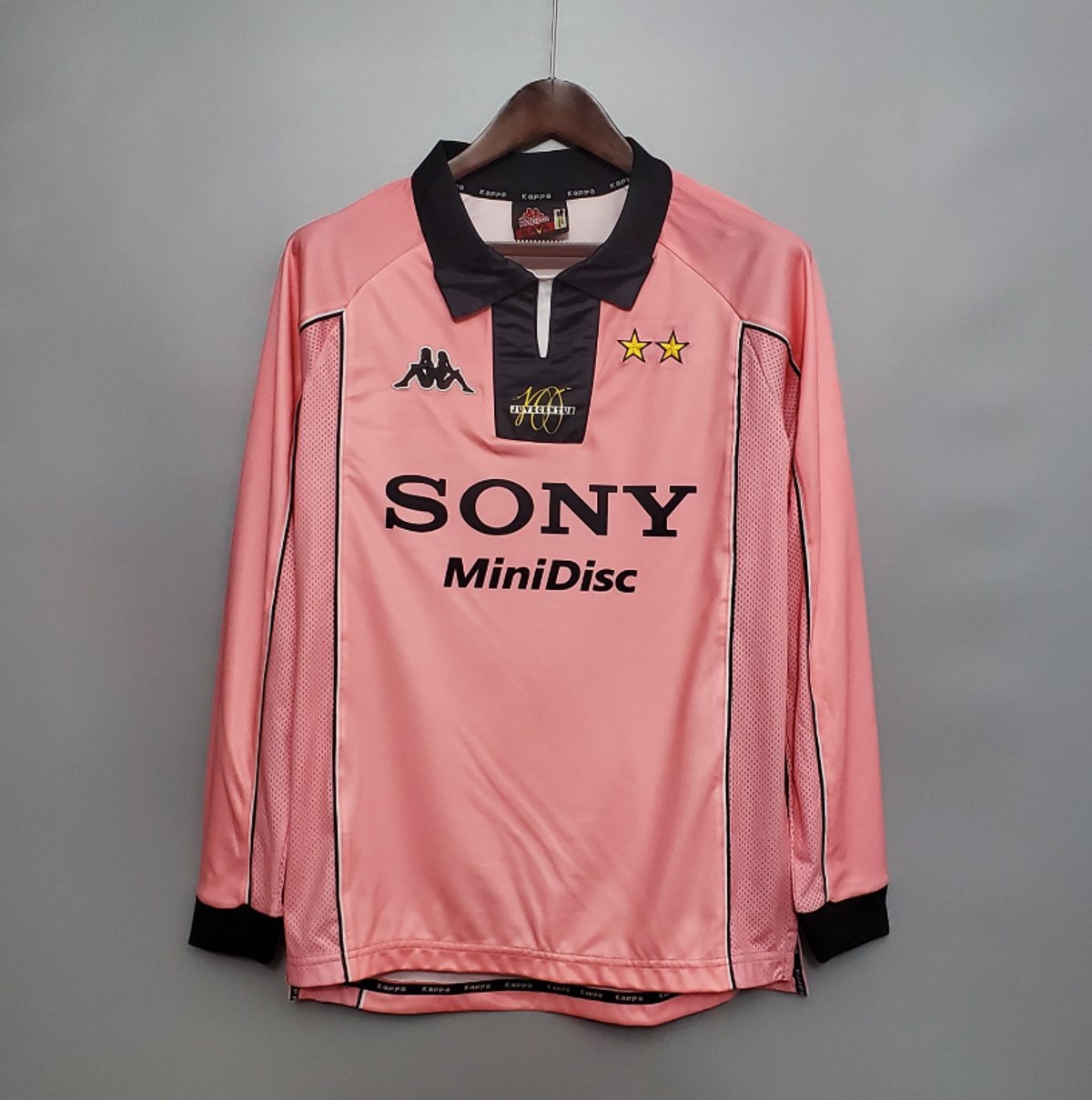 Juventus 1997/1998 Away Mangas Largas
