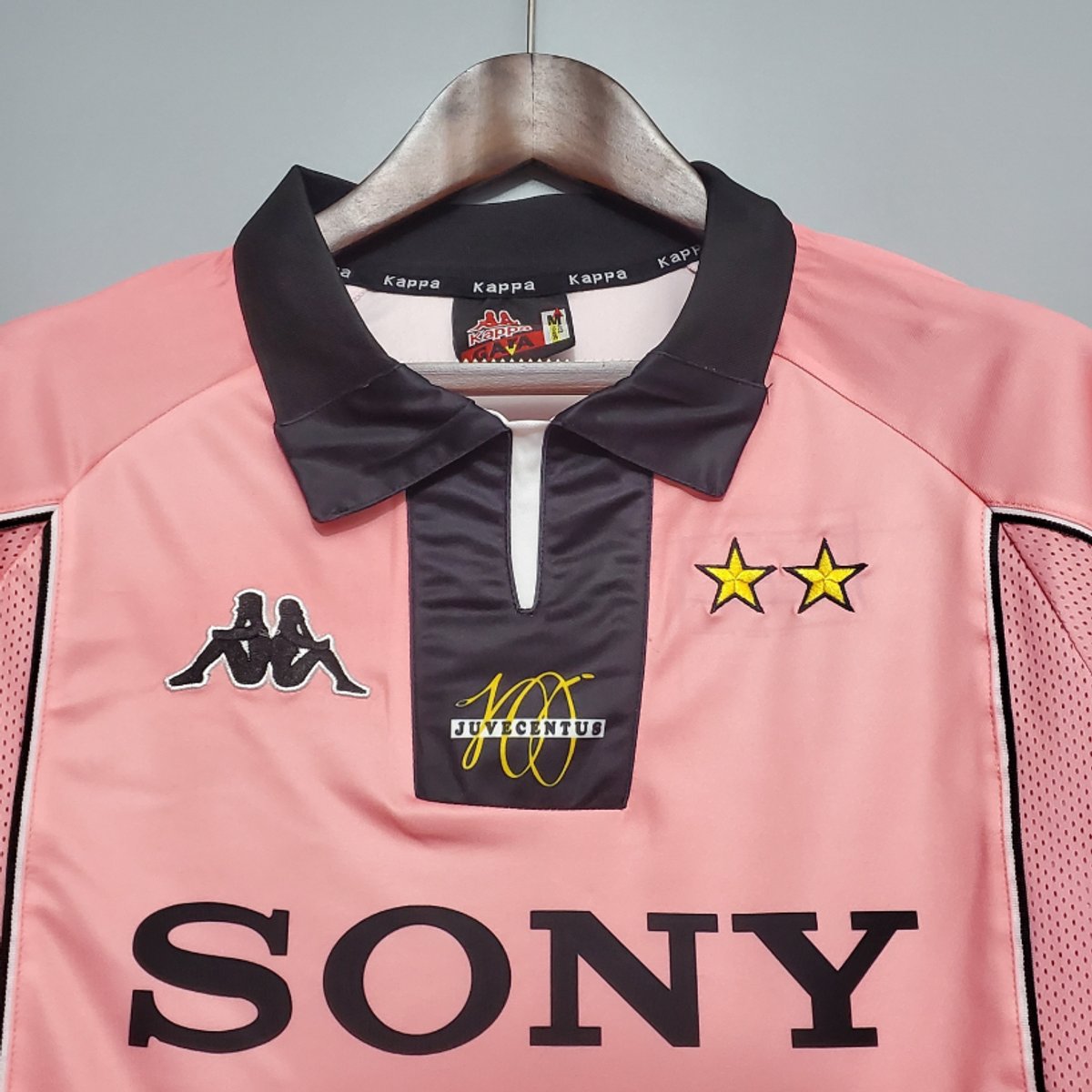 Juventus 1997/1998 Away Mangas Largas - 2