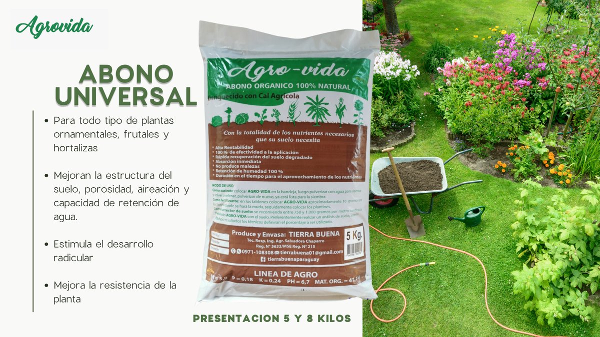 Abono Universal Agrovida - 2