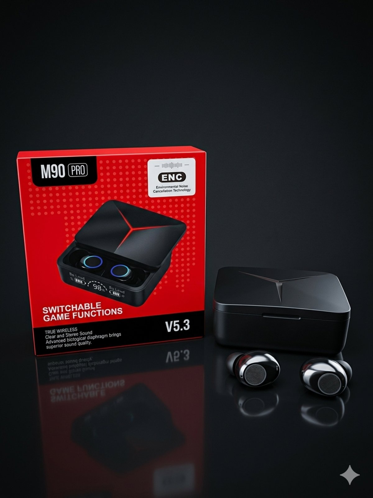 Auricular Inalámbrico M90 Pro - 2