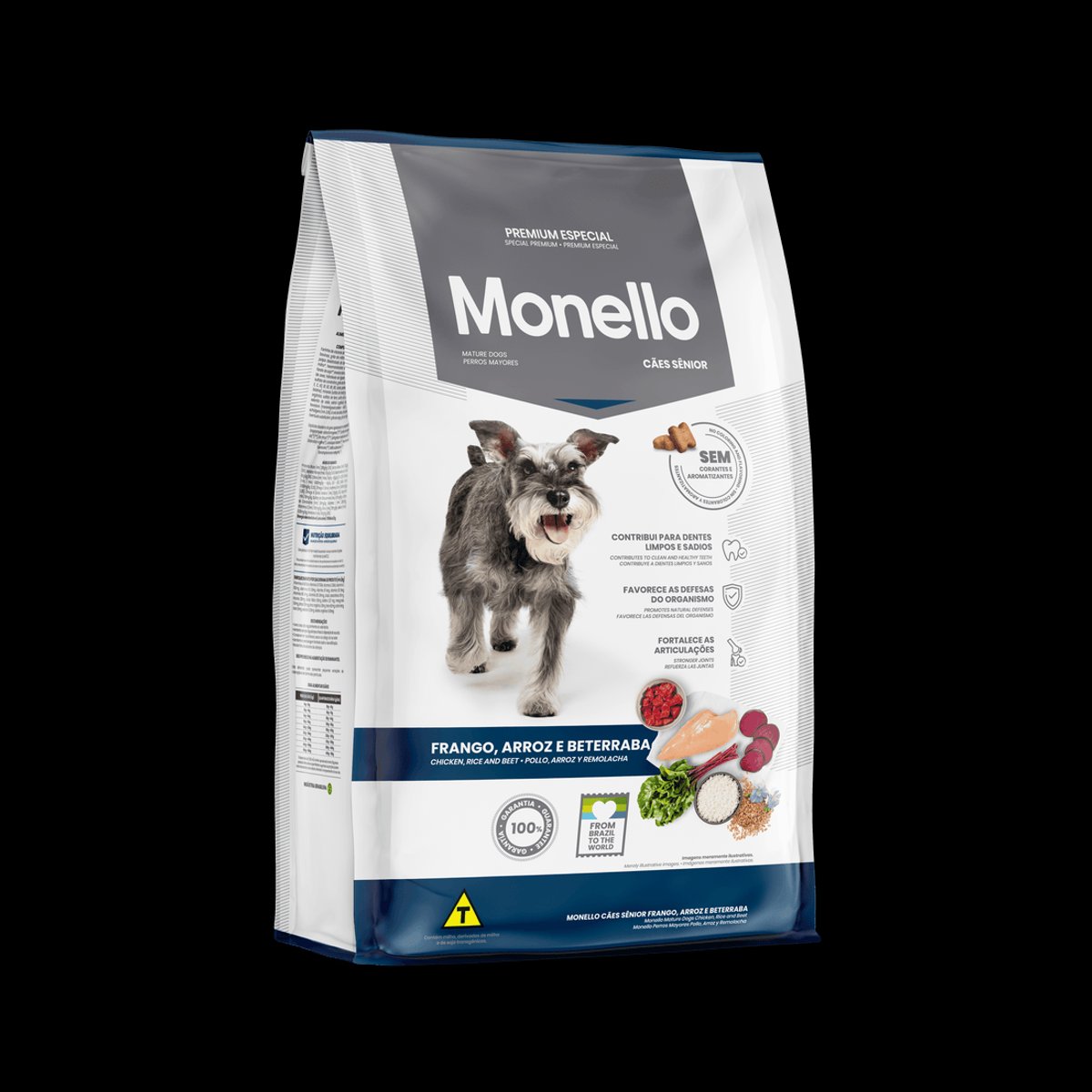 Monello perros adultos mayores 1 kg
