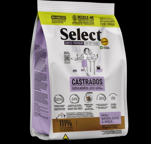 Monello Select Gatos Castrados 1,5 kg