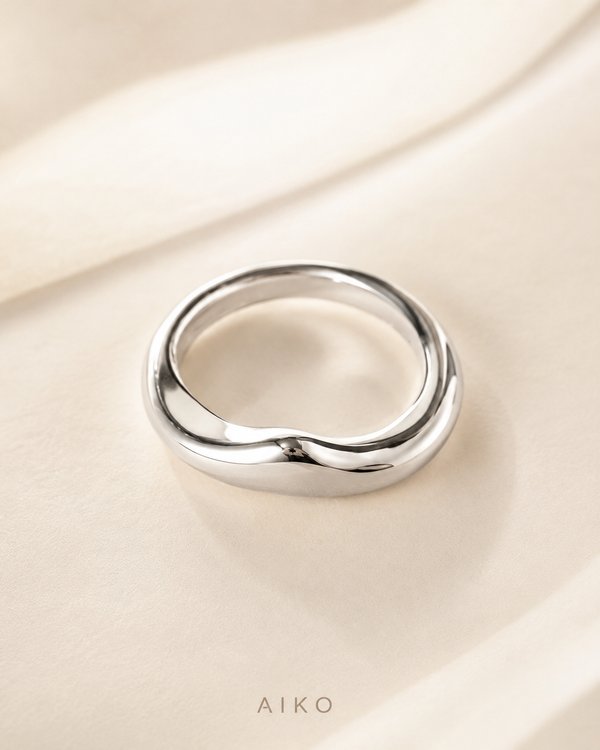 Anillo abierto irregular