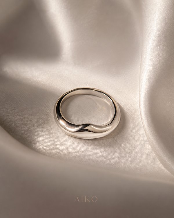 Anillo abierto irregular