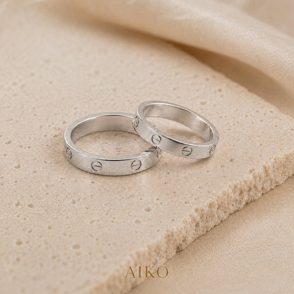 Anillo Love Premium triple A - 2