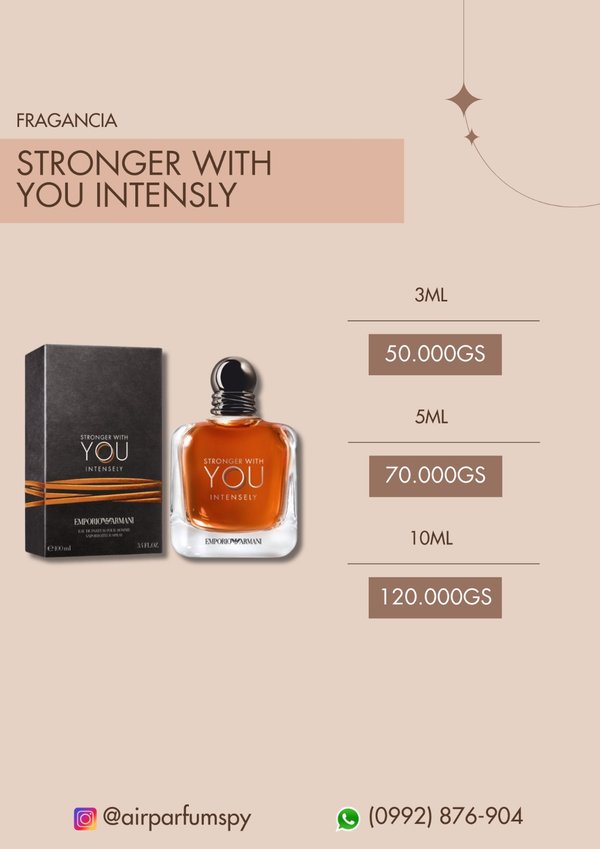 Stronger With You Intensly