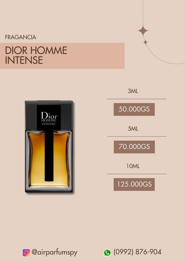 Dior Homme Intense