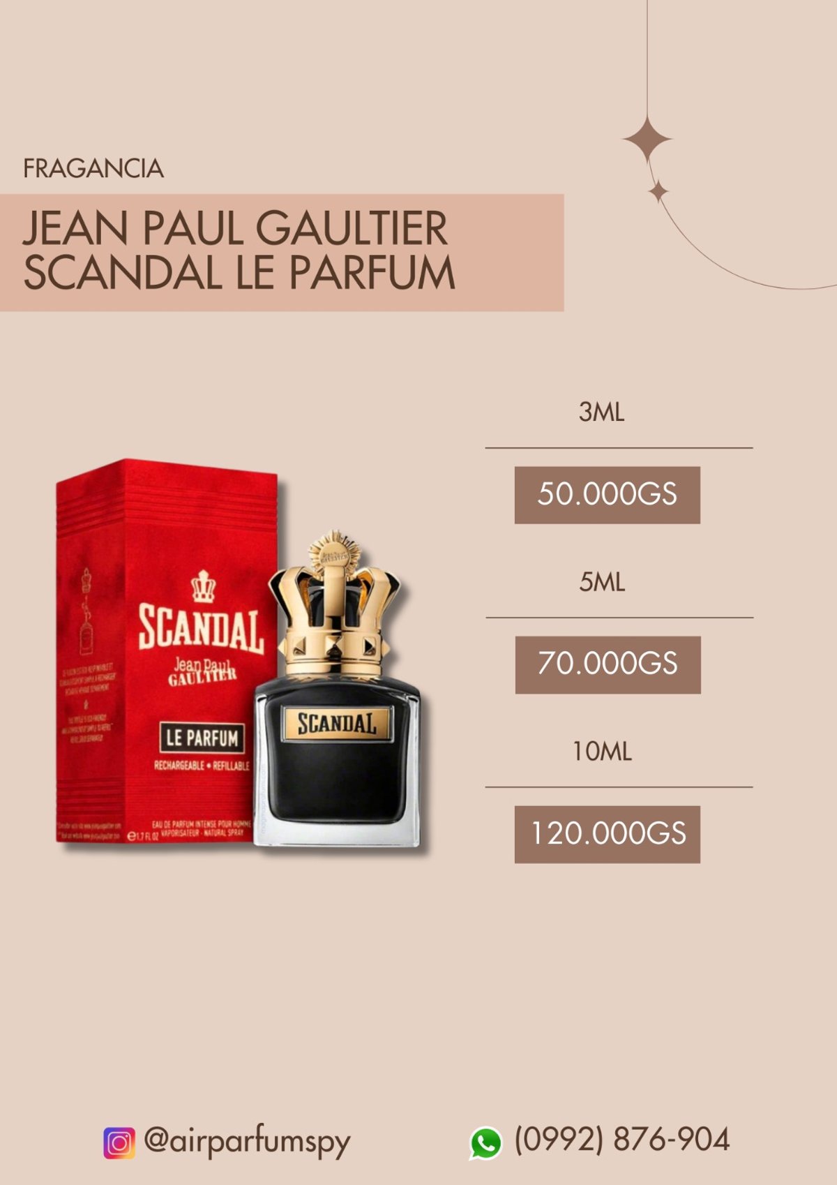 Jean Paul Gaultier Scandal Le Parfum