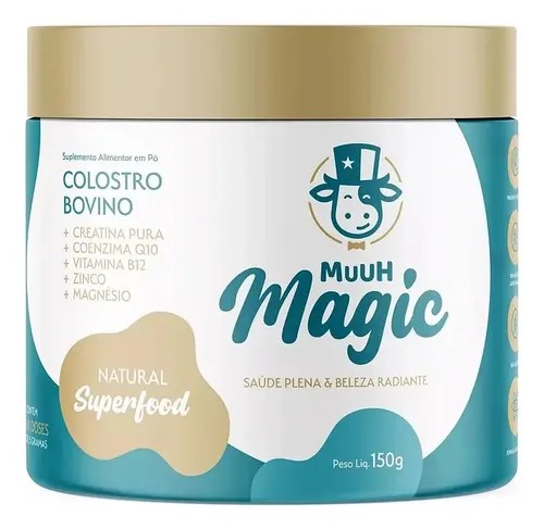 Suplemento en polvo de colostro bovino Muuh Magic