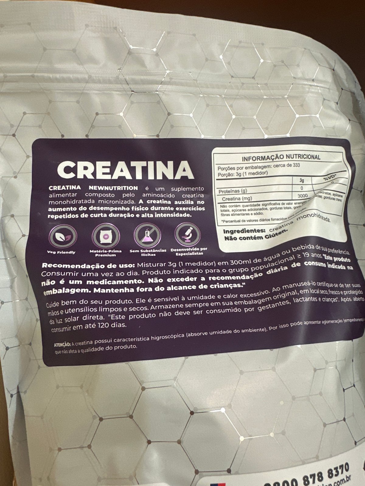 Creatina 1kg - 3