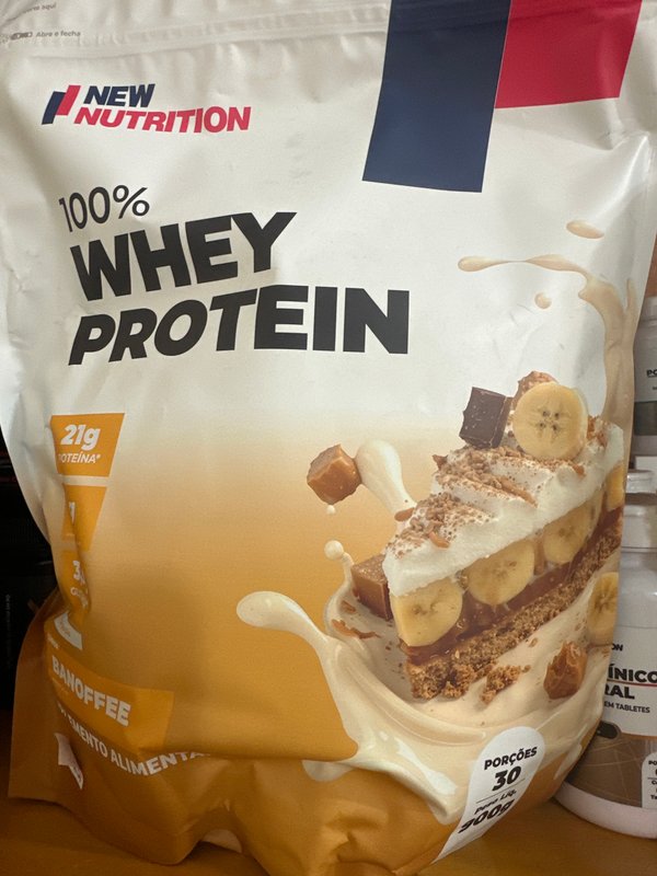 Whey protein banoffe