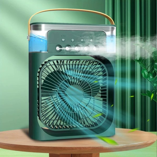 Mini ventilador humidificador de aire acondicionado