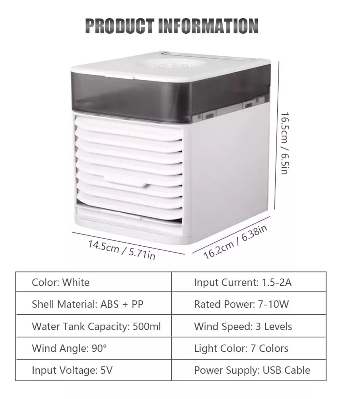 Ultra Aire Cooler Con Luces Led - 2