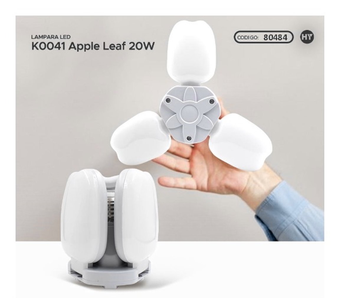 Luz Led Para Techo De 3 Hojas - 3