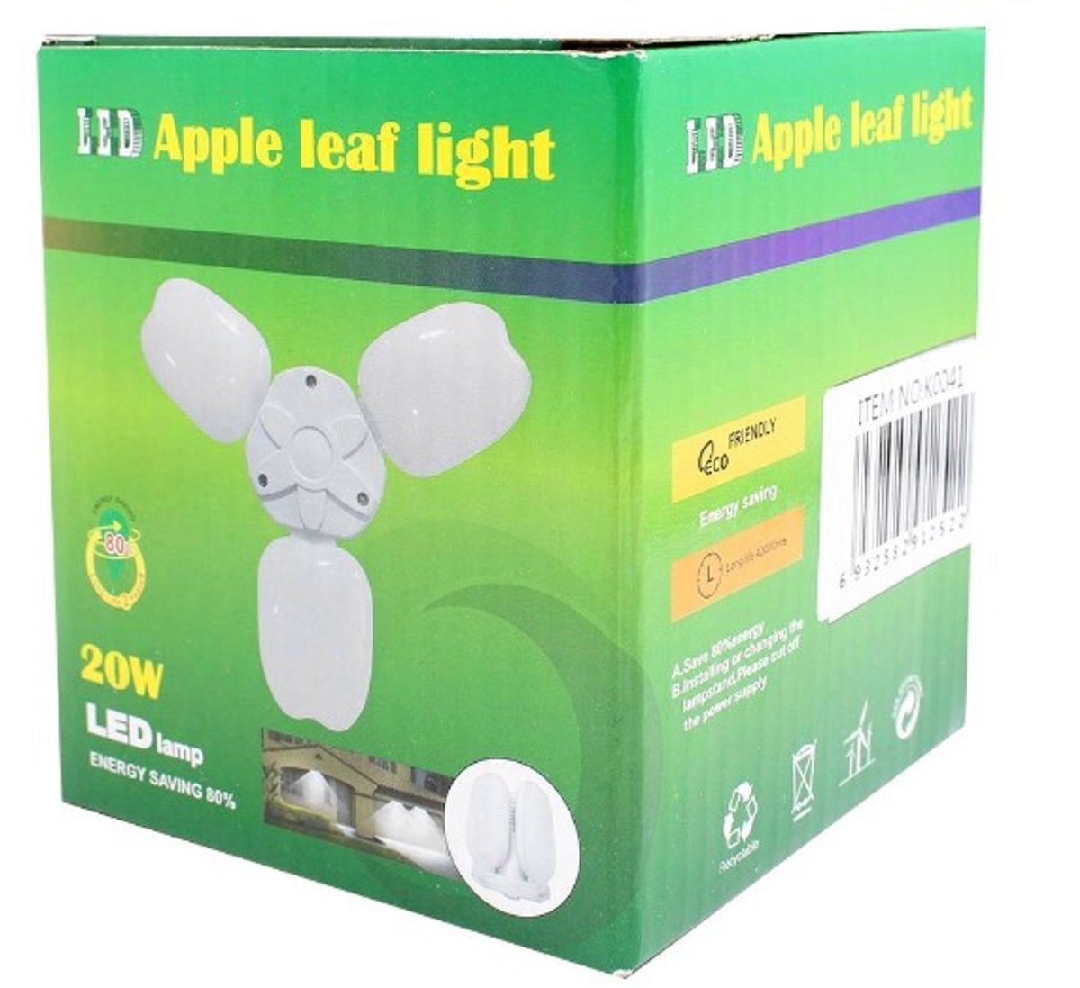 Luz Led Para Techo De 3 Hojas