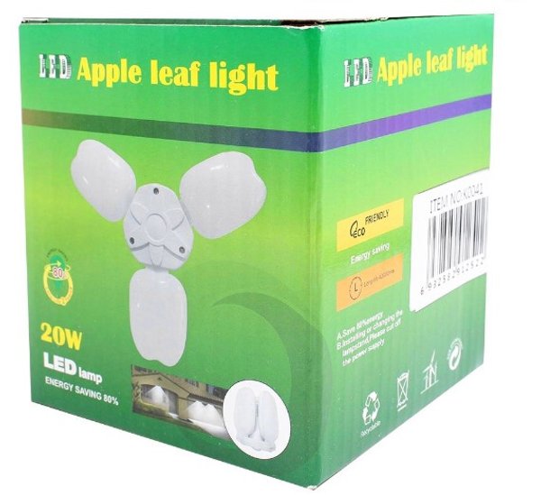 Luz Led Para Techo De 3 Hojas