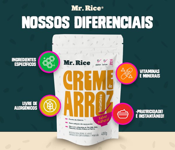 CREMA DE ARROZ MR RICE 400G