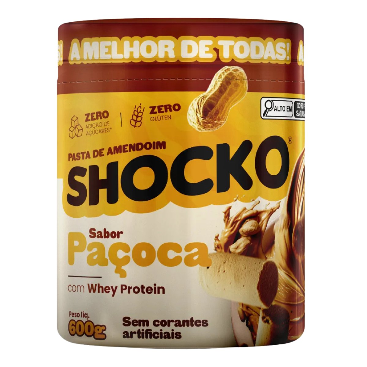 MANTEQUILLA DE MANÍ SHOKCO SABOR MANÍ DULCE PACOCA