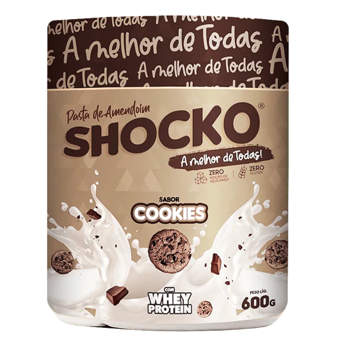 MANTEQUILLA DE MANÍ SHOKCO SABOR COOKIES