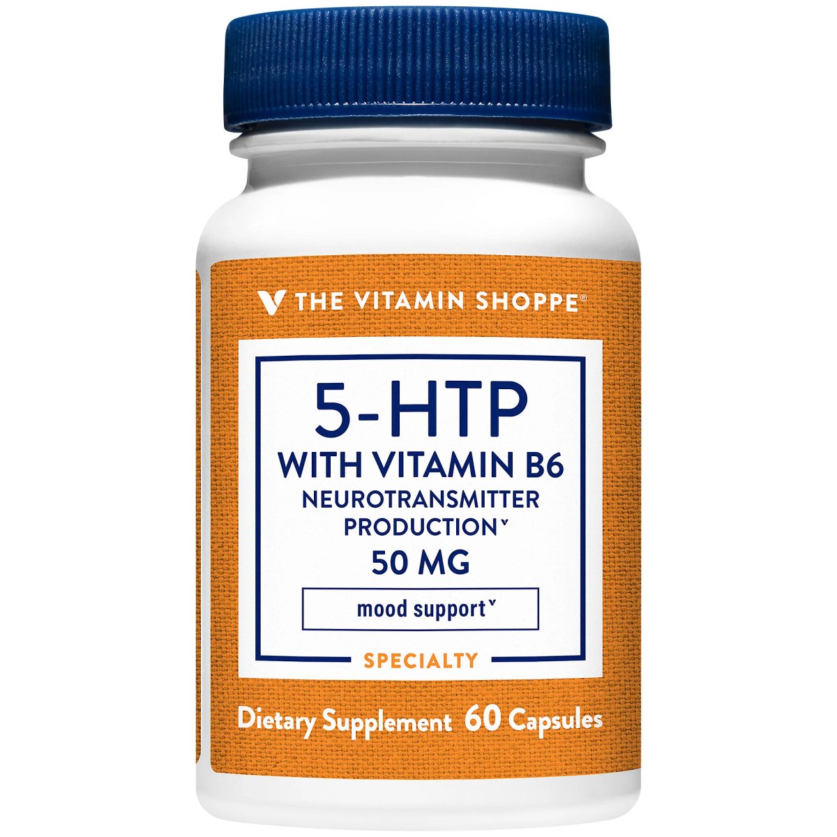 5-HTP con B6 50 mg (60 Cápsulas) Vitamin Shoppe