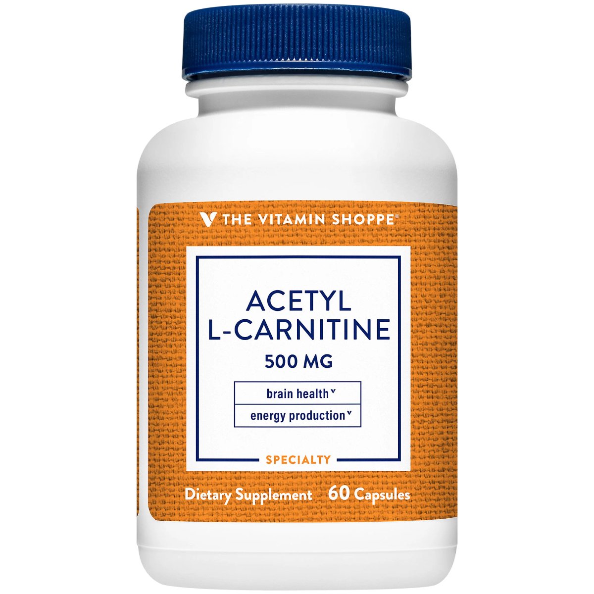 Acetyl-l-Carnitine 500 mg (60 Capsulas) the Vitamin Shoppe