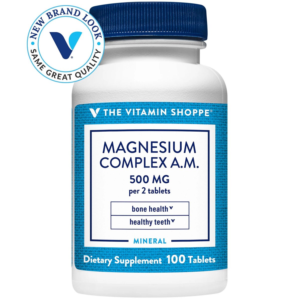 Magnesium Complex AM (100 Tabletas) Vitamin Shoppe