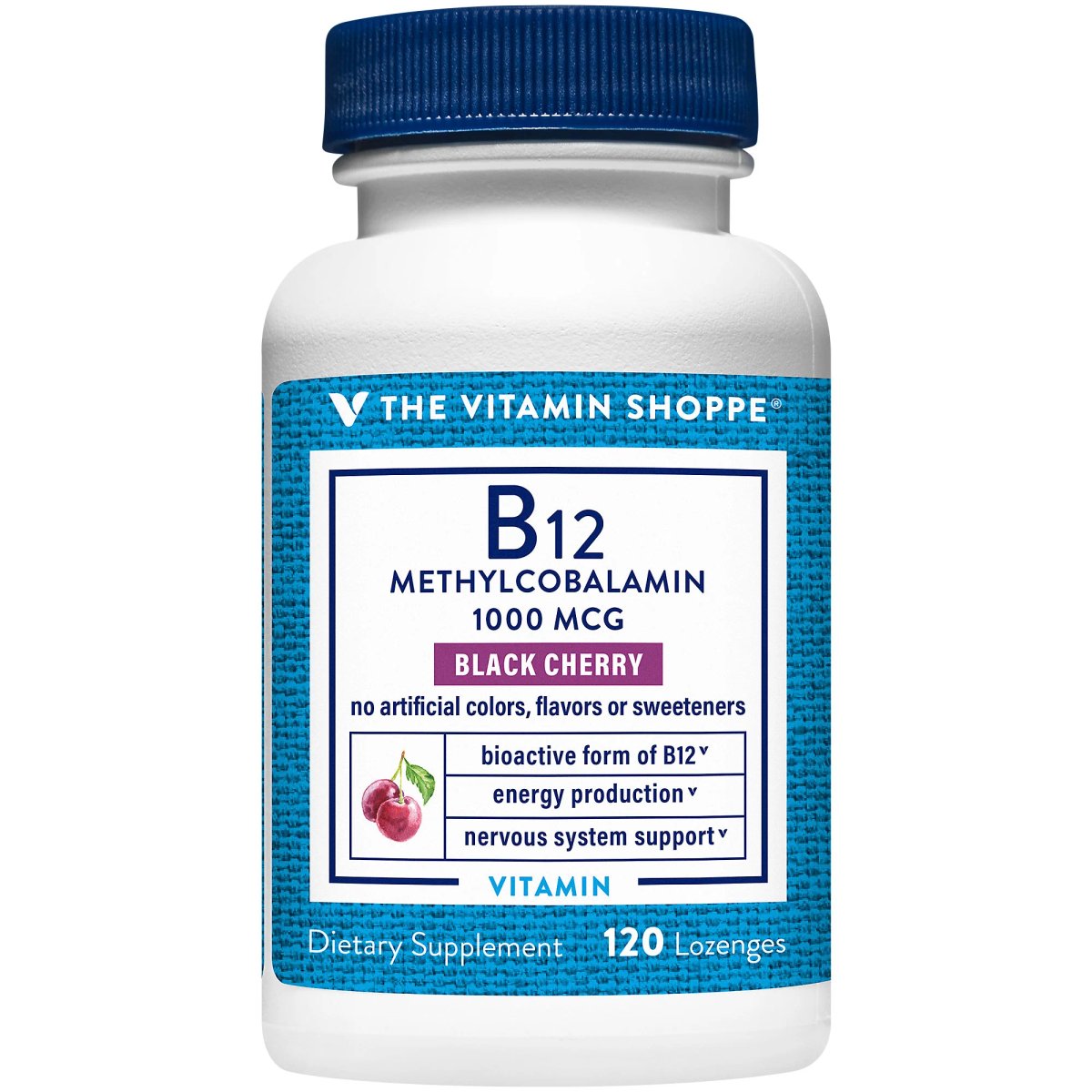 B12 Methylcobalamin 1000 mcg (120 tabletas sublinguales) the Vitamin Shoppe
