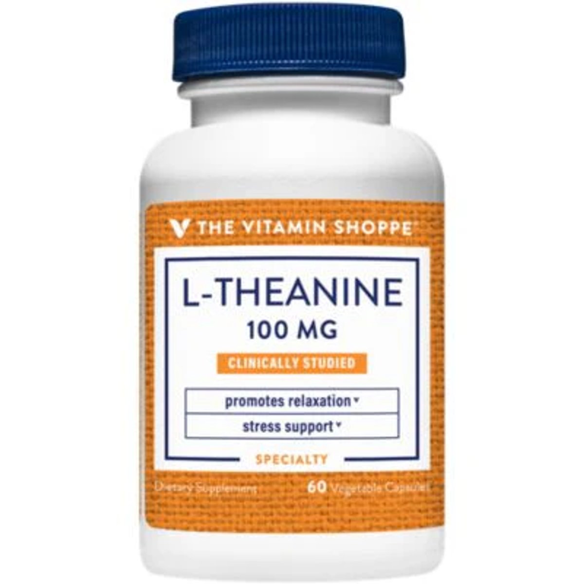 L-teanina 100 mg (60 cápsulas vegetarianas) the Vitamin Shoppe