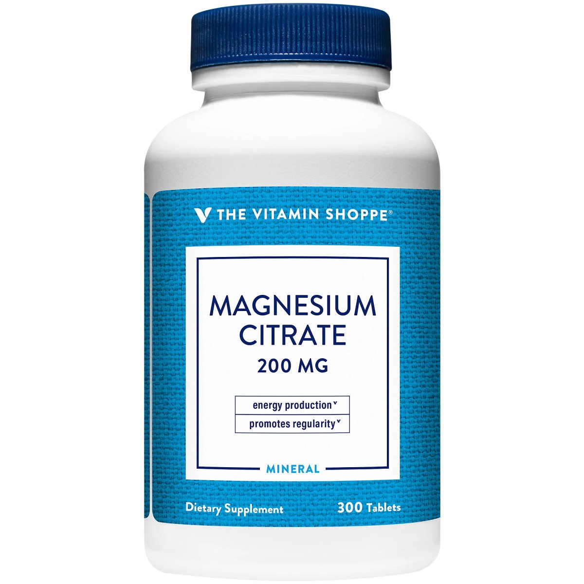 Magnesium Citrate 200 mg (300 Tabletas)  Vitamin Shoppe
