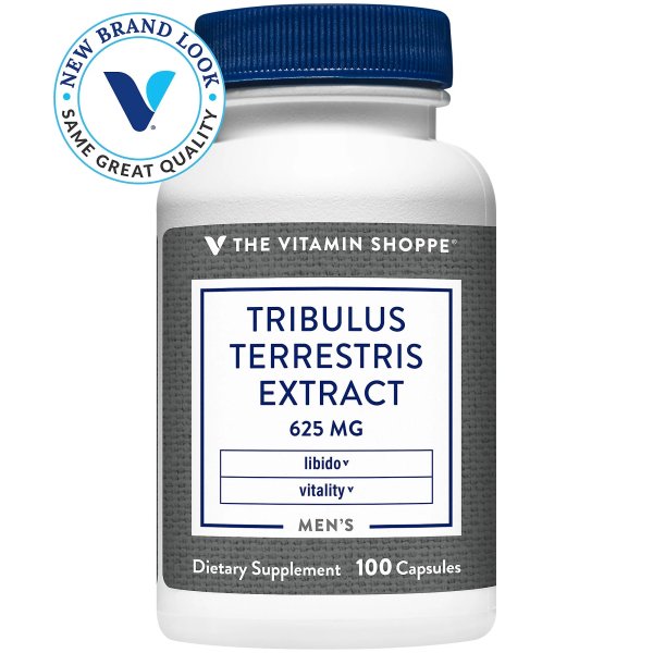 Tribulus Terrestris 625mg (100 Capsulas) the Vitamin Shoppe