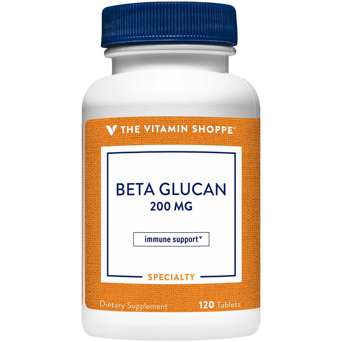 Beta glucano 200mg (120 Tabletas)  Vitamin Shoppe