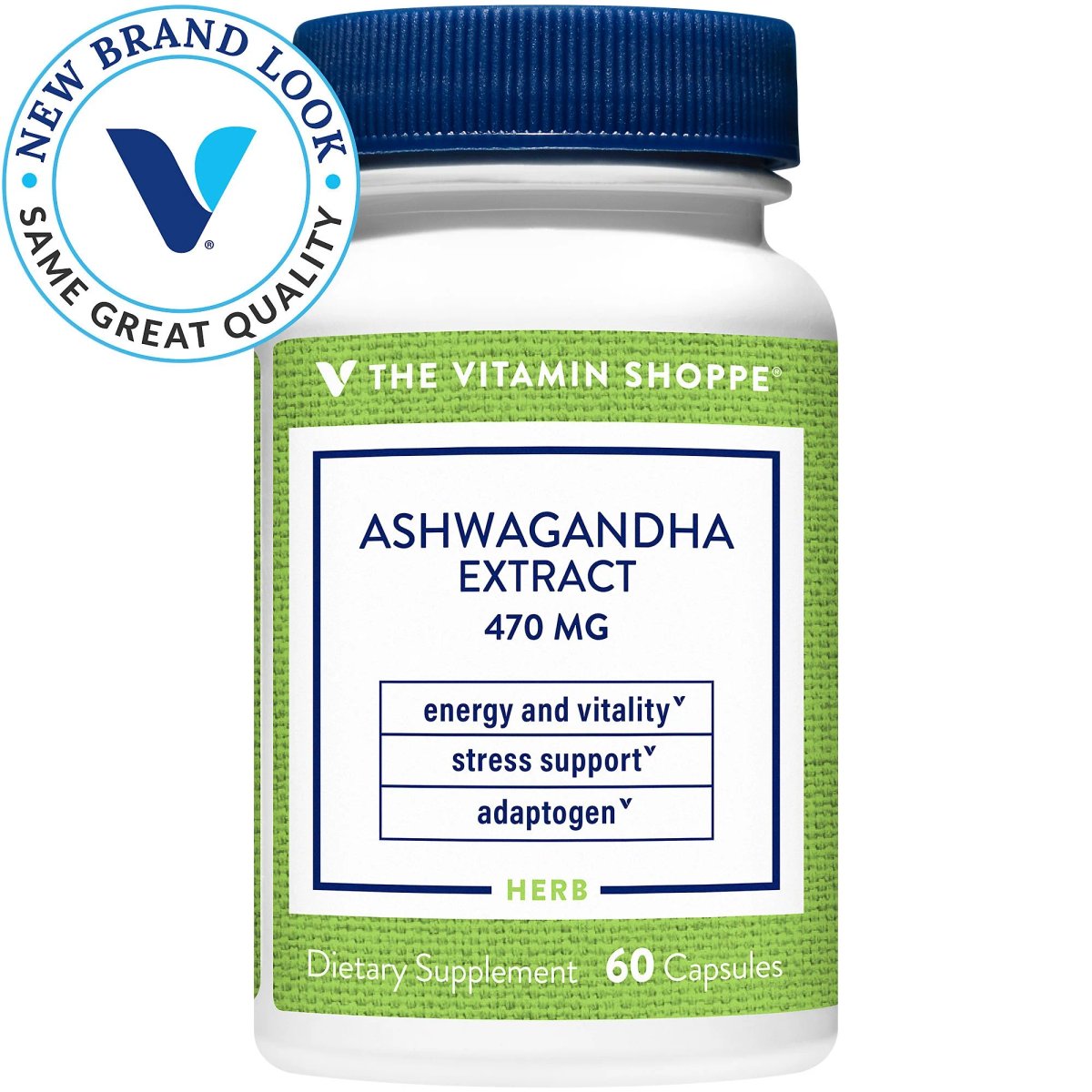 Ashwagandha Extract (60 Capsulas) Vitamin Shoppe