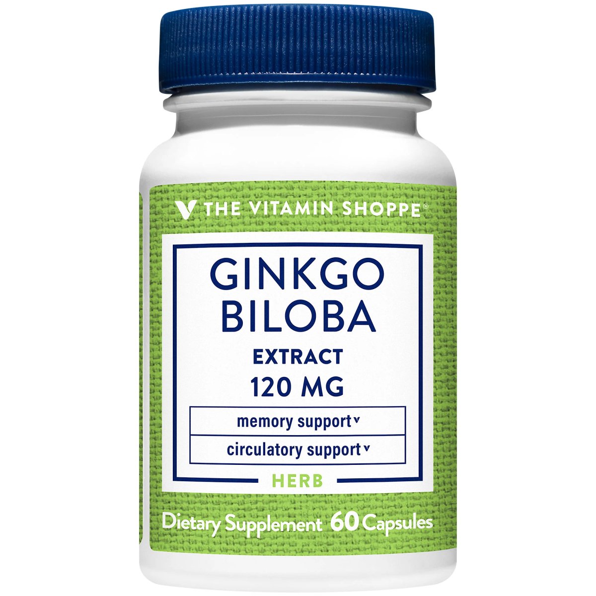 Ginkgo Biloba 120 mg (60 Cápsulas) the Vitamin Shoppe