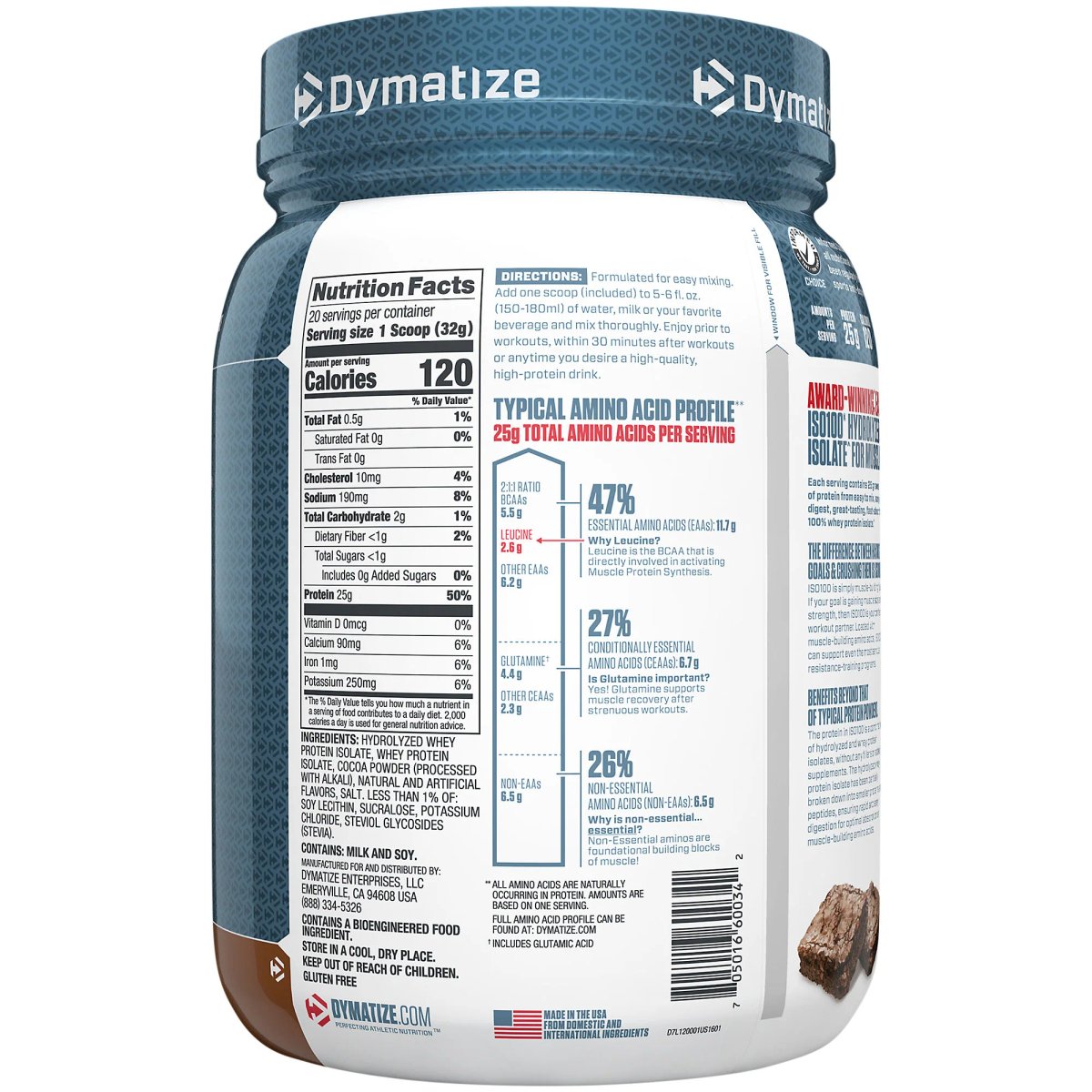 ISO 100 DYMATIZE