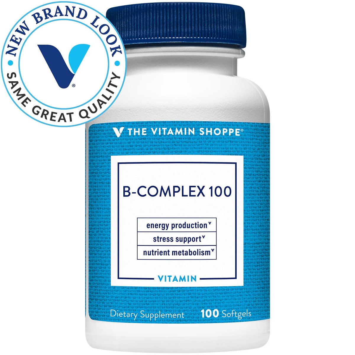 B-Complex 100 mg (100 Capsulas Blandas) Vitamin Shoppe
