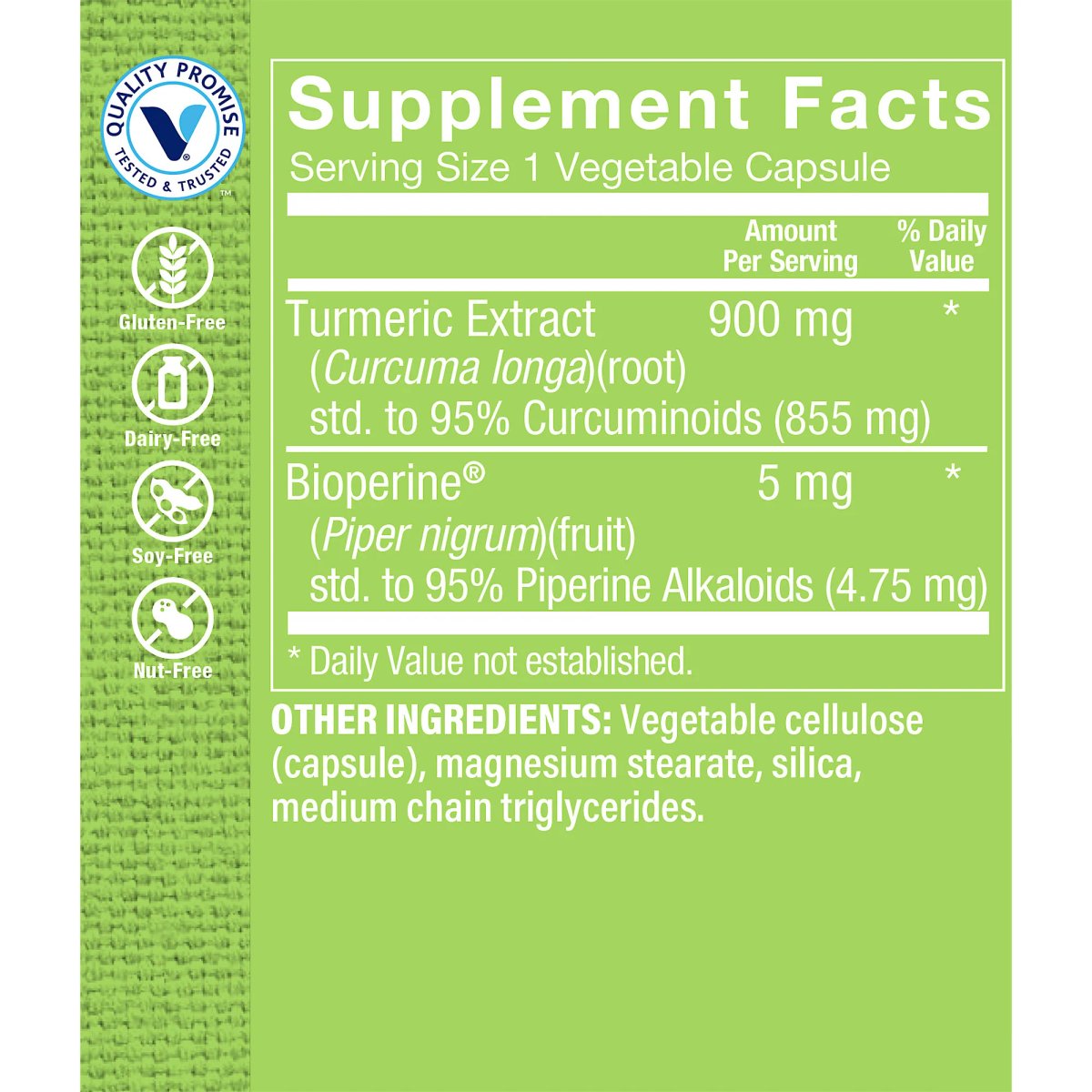 Triple Strength Turmeric con Curcuminoides (30 Capsulas) the Vitamin Shoppe Gs. 195.000