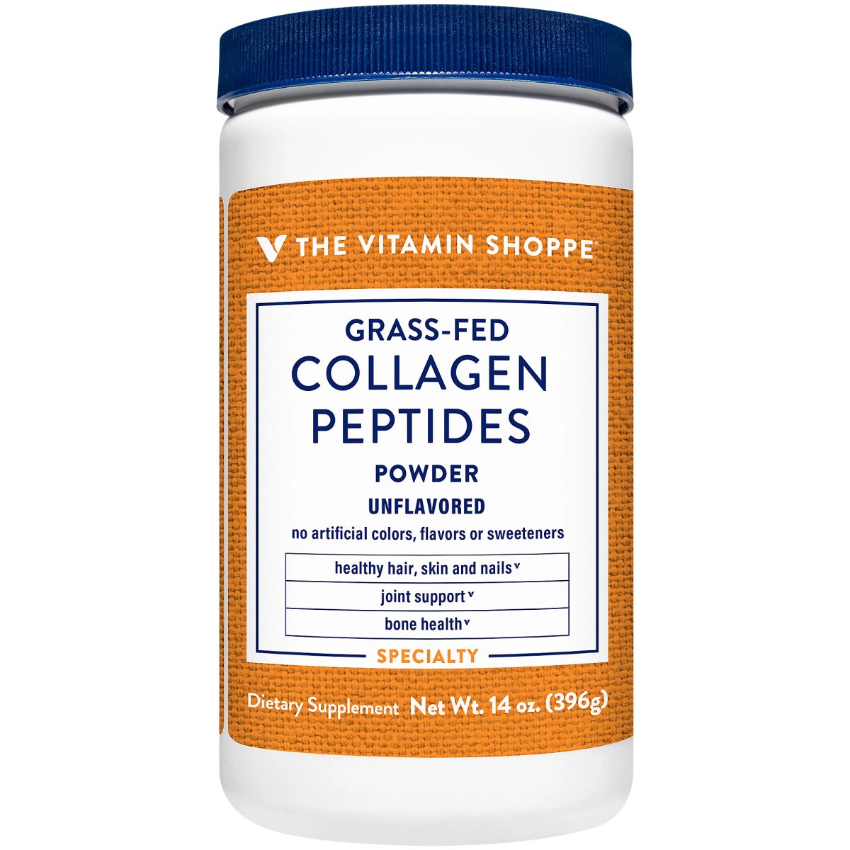 Peptidos de Colageno Grass-Fed - sin sabor (60 Tomas) Vitamin Shoppe