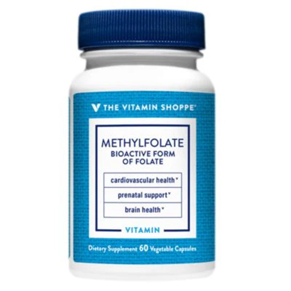 Metilfolato - (60 Cápsulas Vegetariana) Vitamin Shoppe