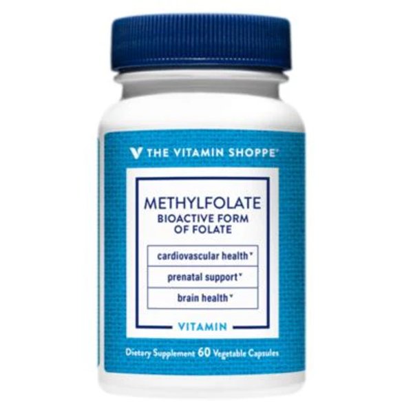 Metilfolato - (60 Cápsulas Vegetariana) Vitamin Shoppe